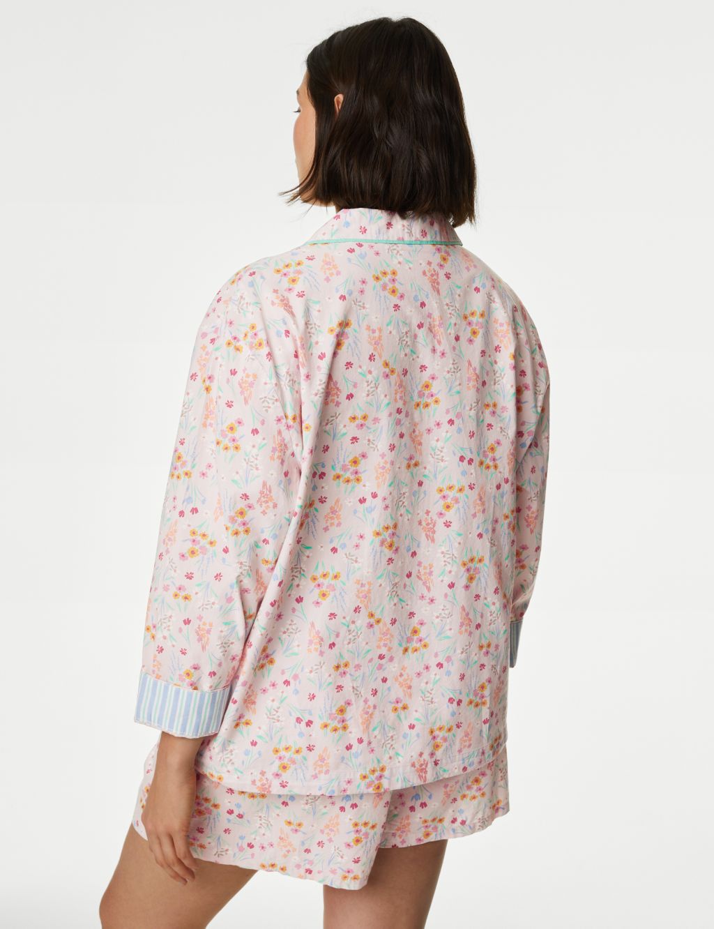 Cool Comfort™ Pure Cotton Floral Pyjama Top 4 of 7