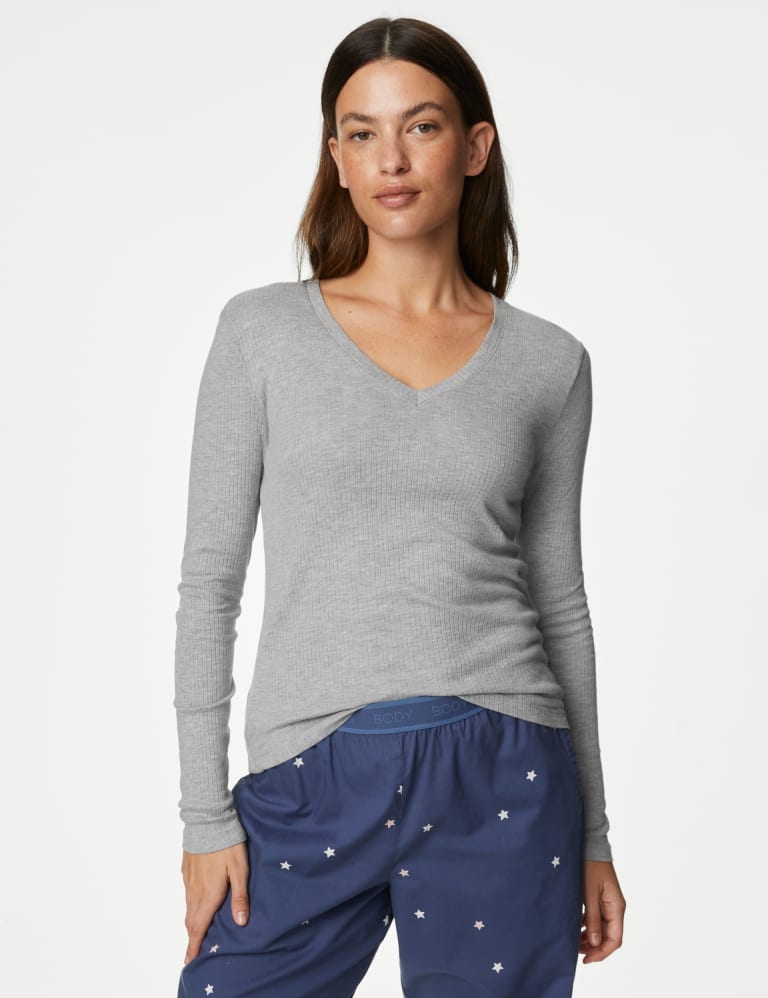 M&s ladies long sleeve pyjamas best sale