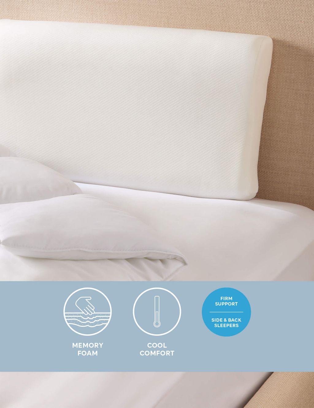 Cooling Contour Memory Foam Pillow 3 of 3