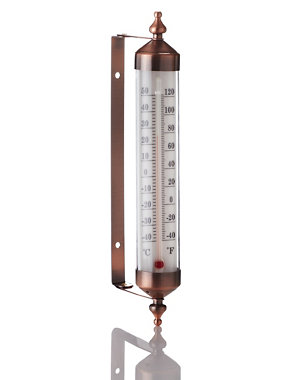 Copper Effect Tube Thermometer Image 2 of 3