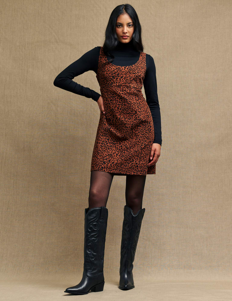 Animal best sale print pinafore
