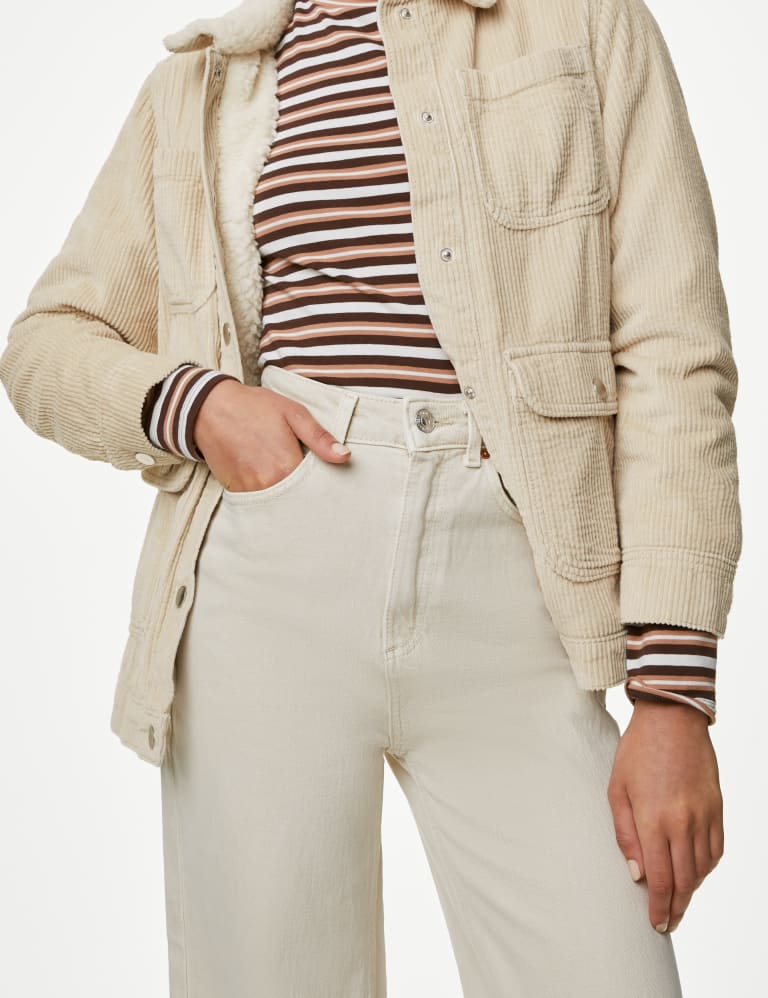 Oversized Cord Utility Jacket