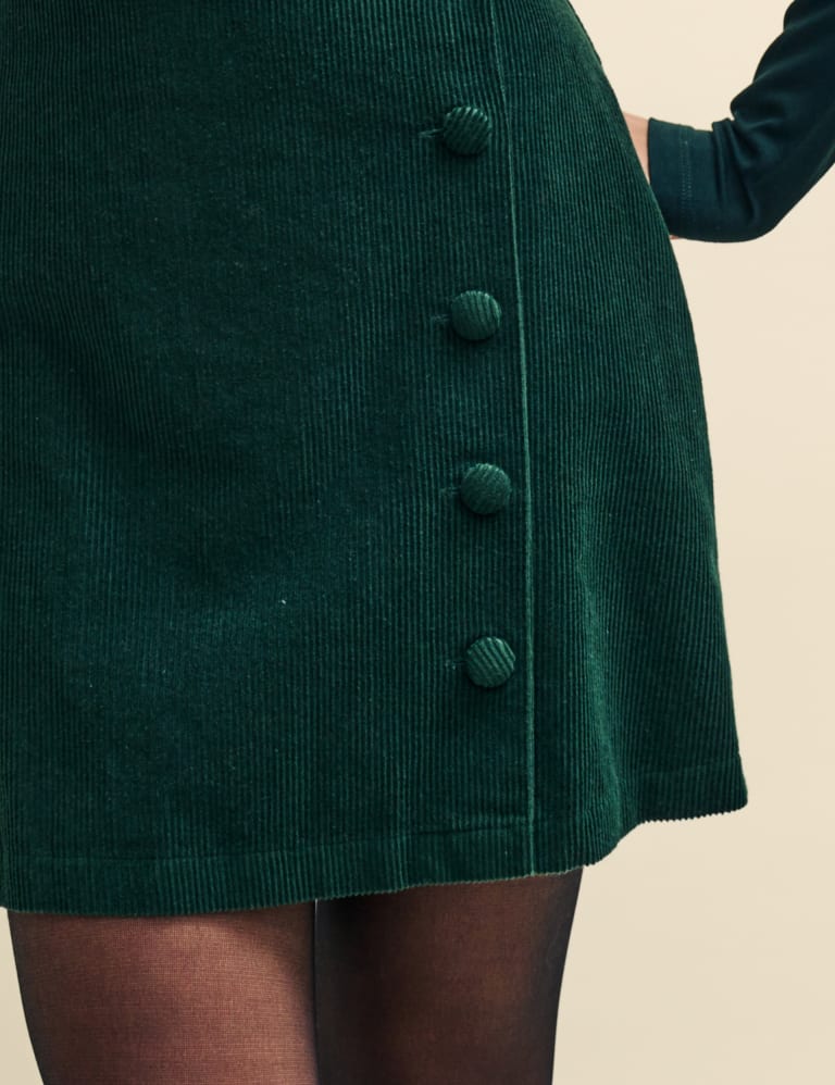 Button cord skirt discount