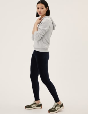 Cord High Waisted Legging Image 2 of 4