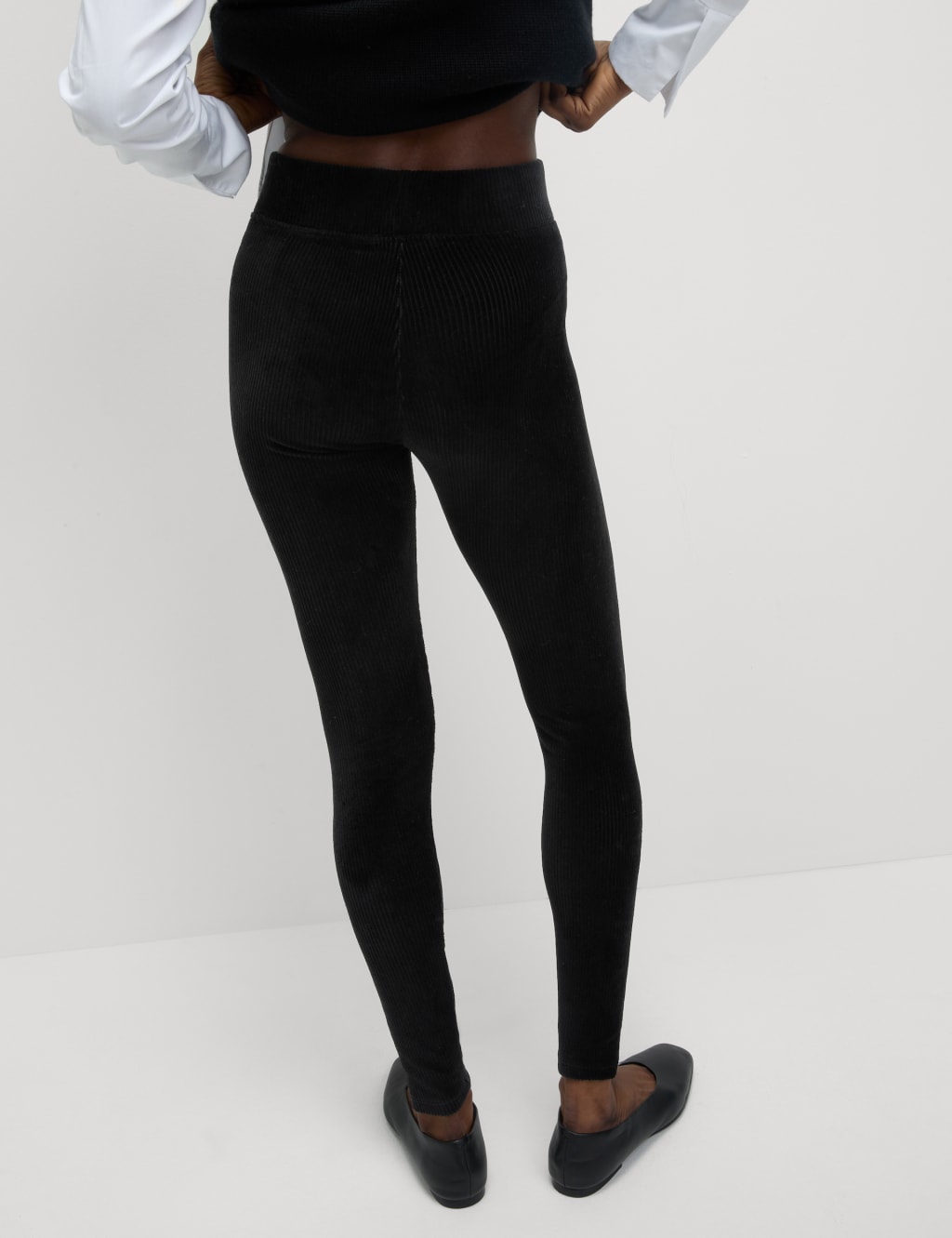 Marks and spencer cord leggings hot sale