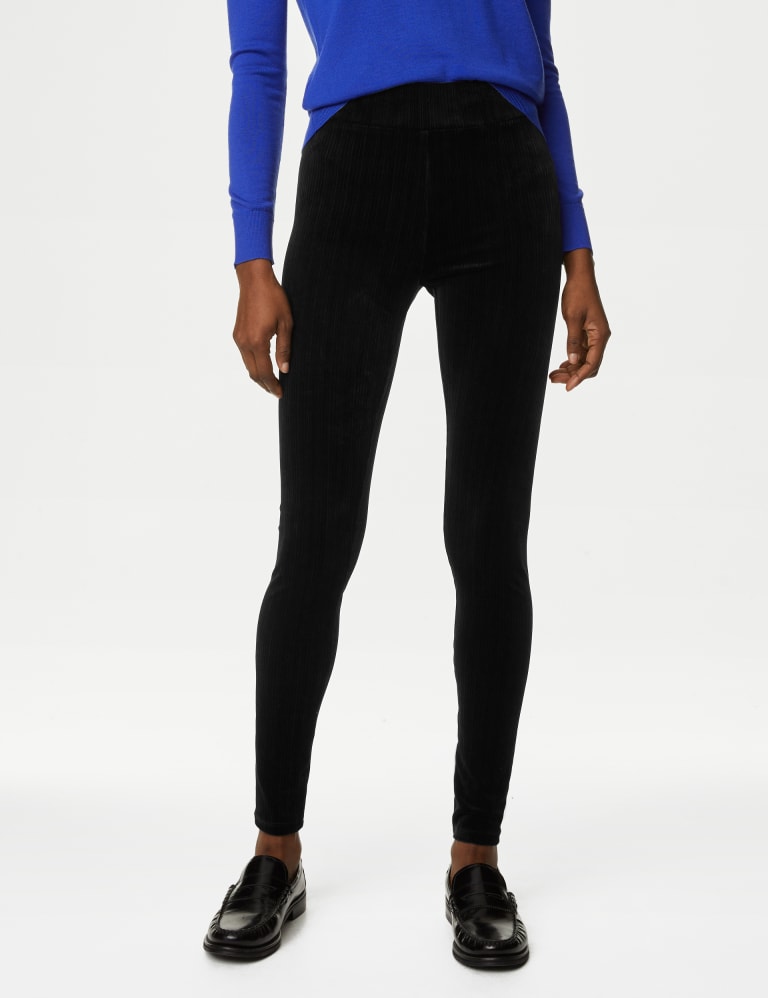 Cord High Waisted Leggings, M&S Collection