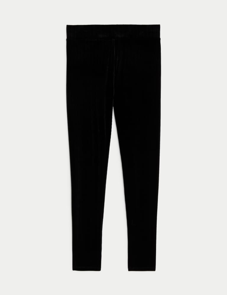 Cord High Waisted Leggings M S Collection M S