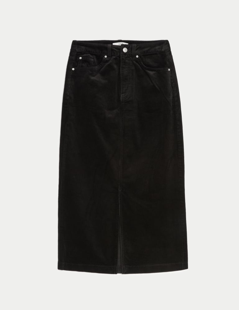 Cord skirt m&s hotsell