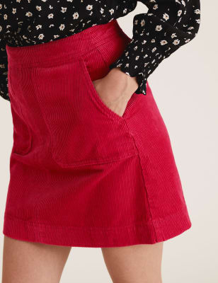 M&s cord skirt clearance