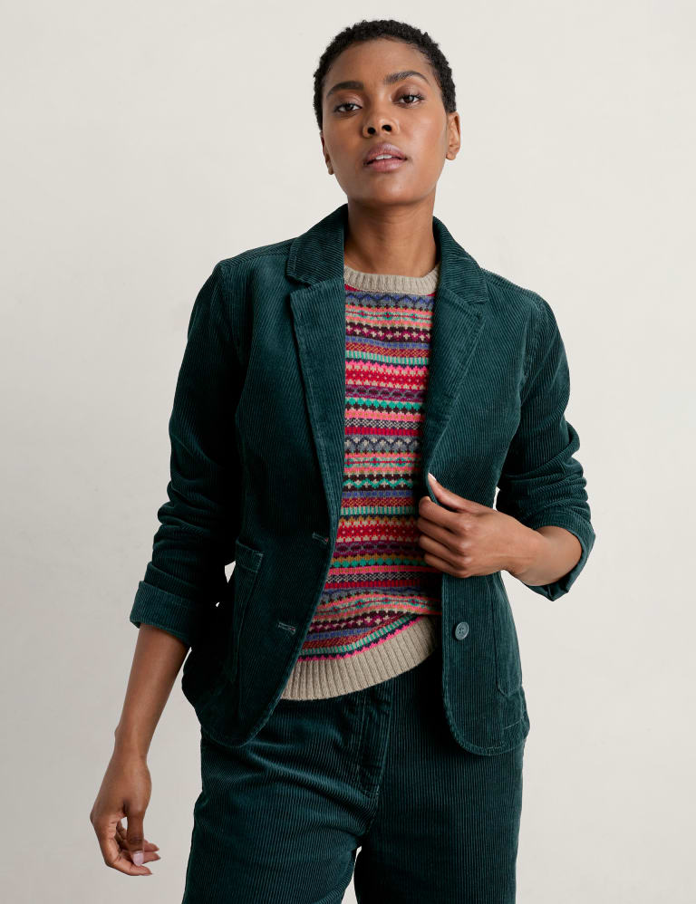 Corduroy womens blazer outlet