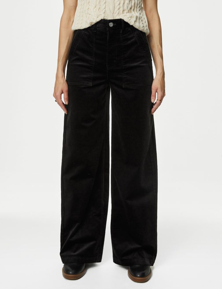 Cord Wide Leg Trousers 3 of 5
