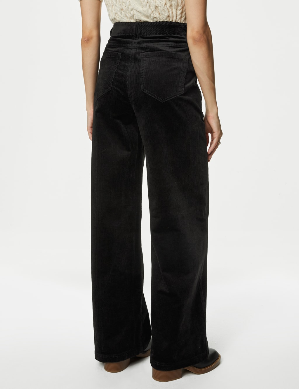 Cord Wide Leg Trousers | Per Una | M&S