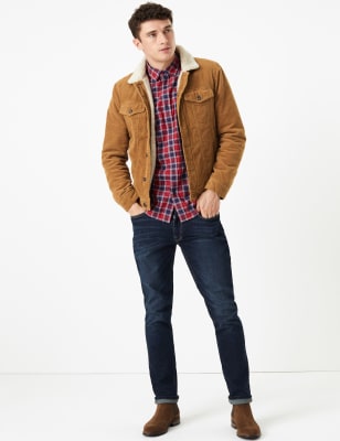 m&s mens denim jacket