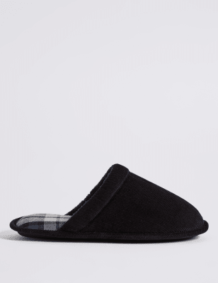 Thinsulate memory top foam slippers