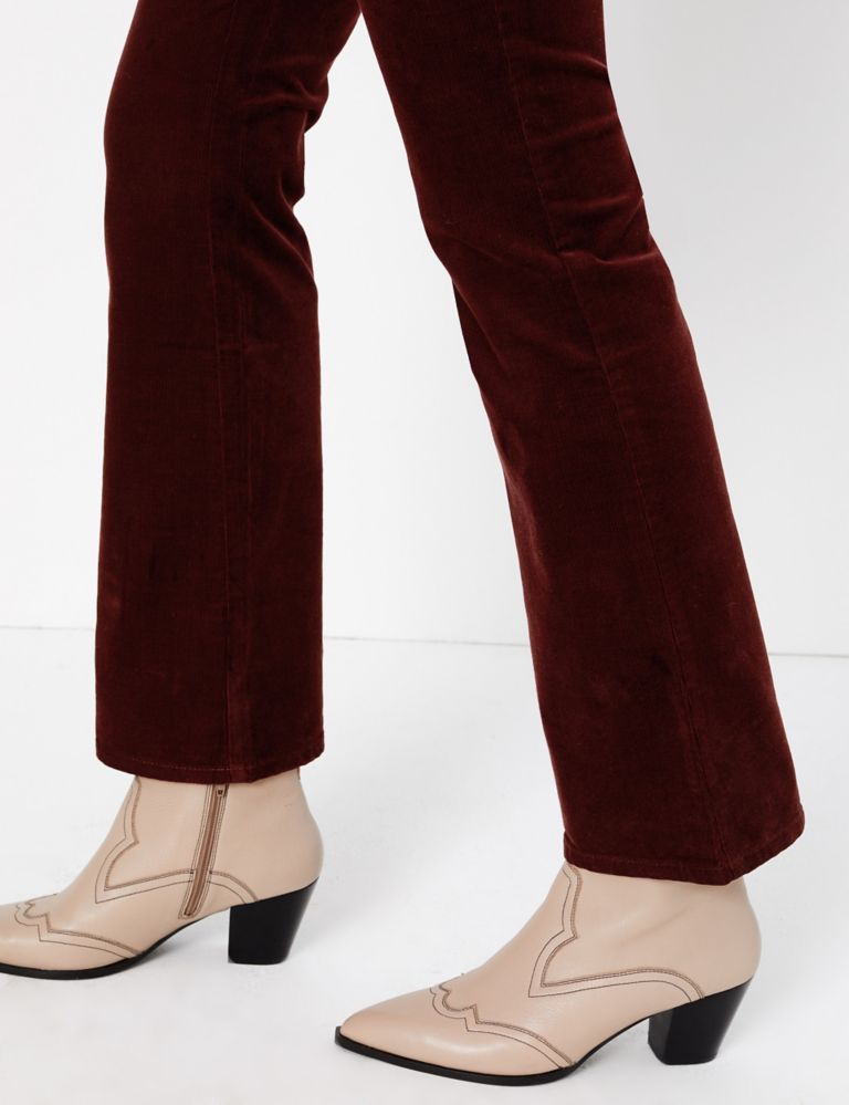 Corduroy Slim Flare Trousers 5 of 5
