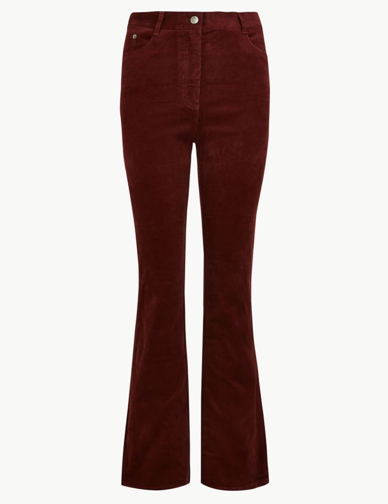 Corduroy Slim Flare Trousers | Per Una | M&S