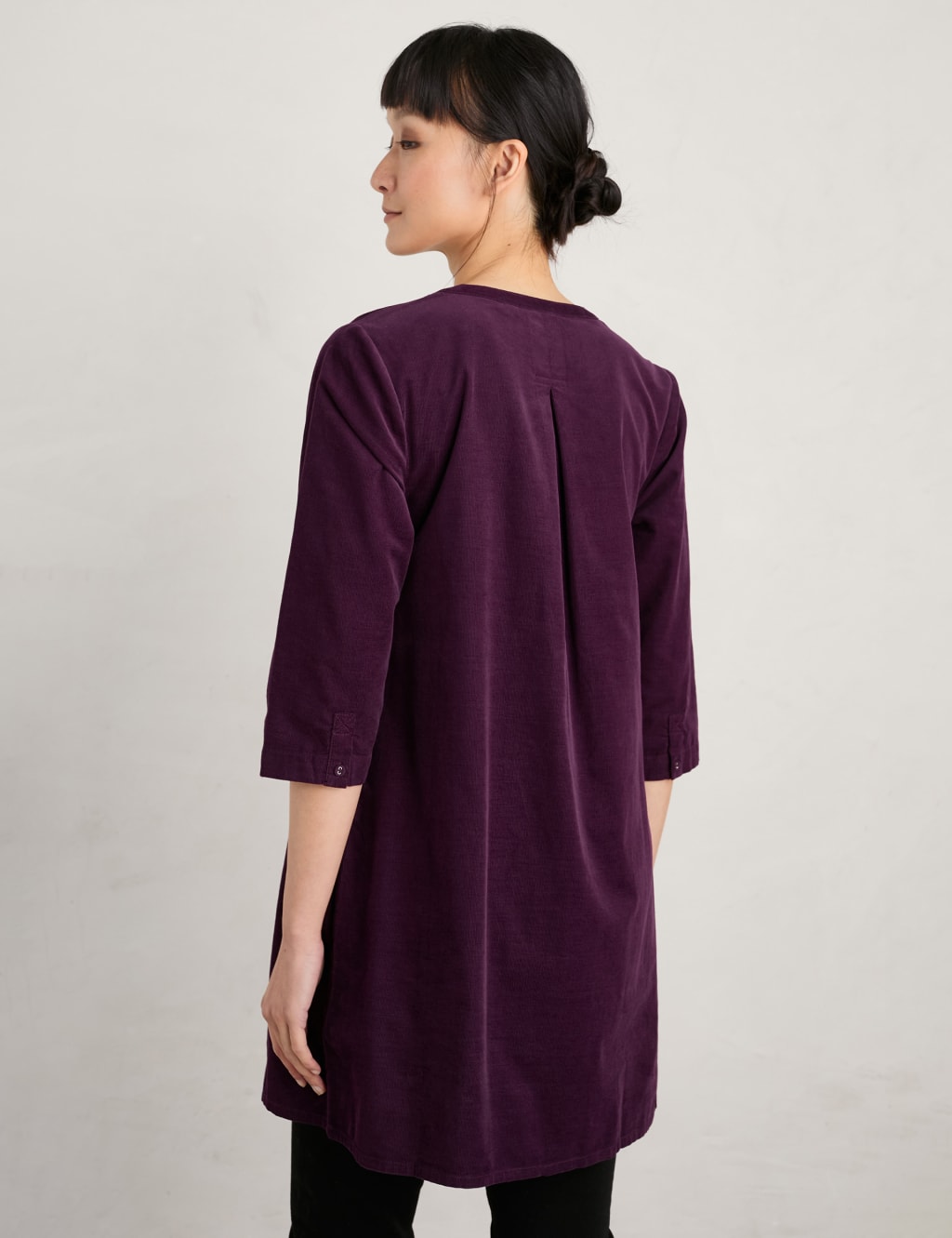 Corduroy Textured Tunic Seasalt Cornwall M&S