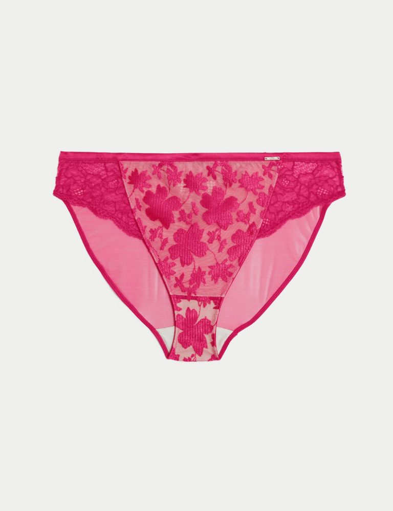 Cosmos Embroidery High Leg Knickers 2 of 6