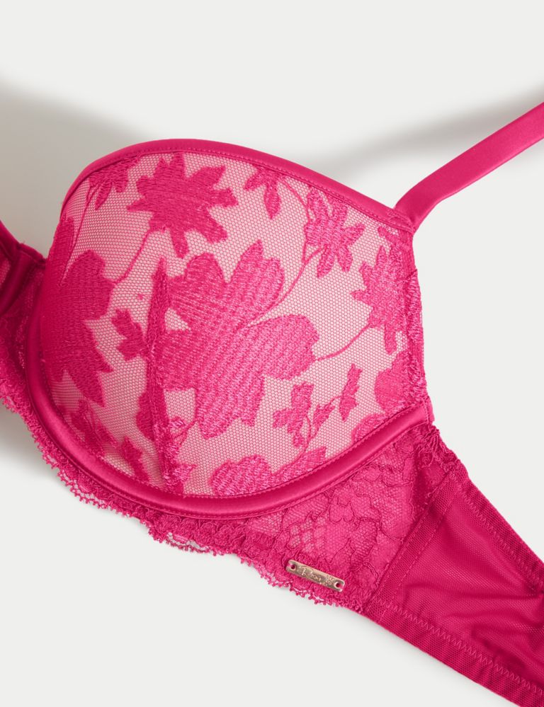 Cosmos Wired Push Up Balcony Bra A-E 6 of 7