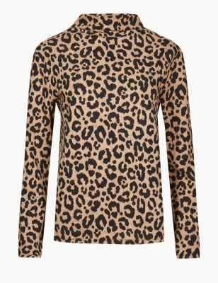 M&s best sale leopard print