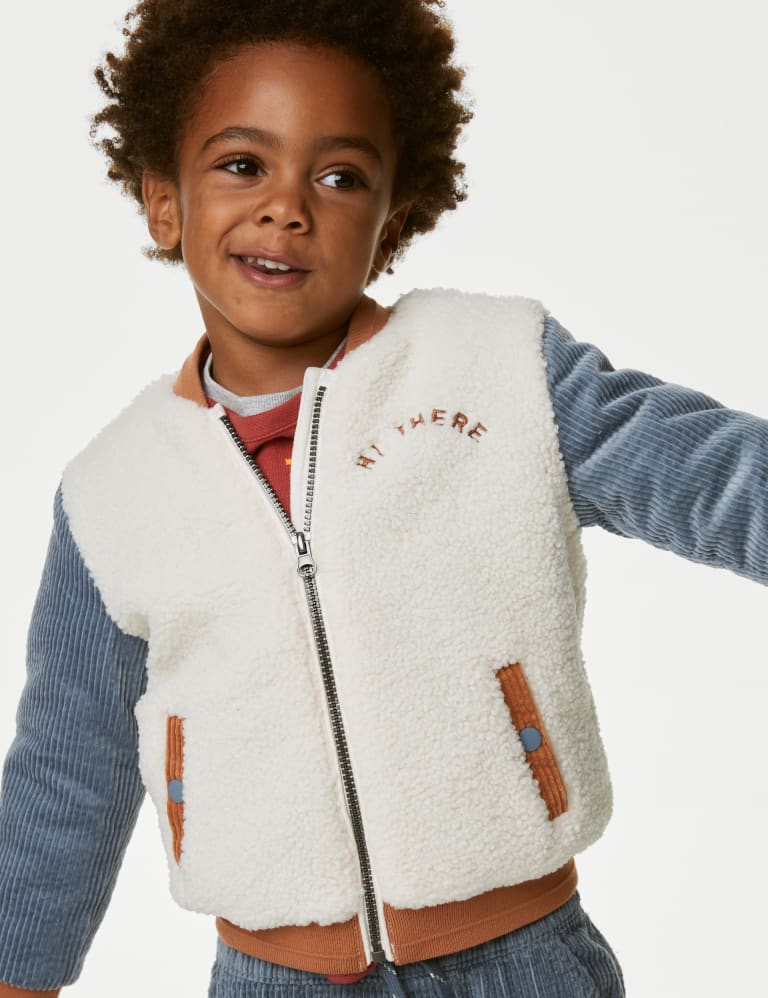 Cosy borg jacket discount