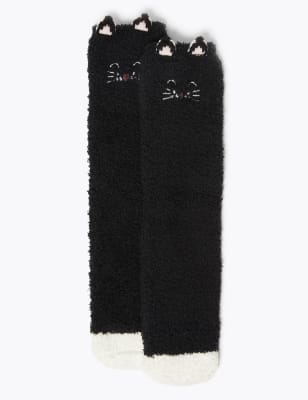 Cosy Cat Socks In A Box M S Collection M S