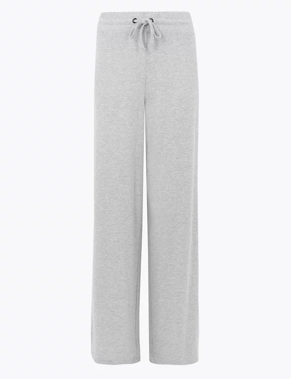 Cosy Knit Wide Leg Pyjama Bottoms | M&S Collection | M&S