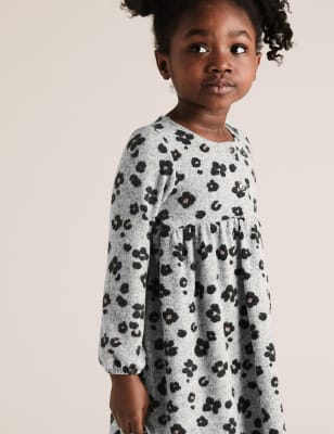 Girls leopard store print dress