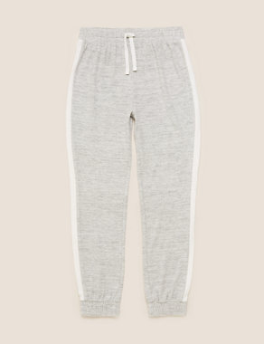 Cosy Side Stripe Joggers (6-14 Yrs) Image 2 of 5