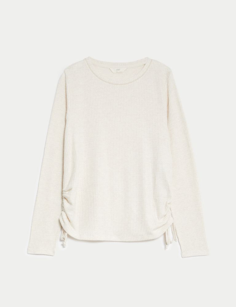 Cosy Waffle Lounge Top | M&S Collection | M&S