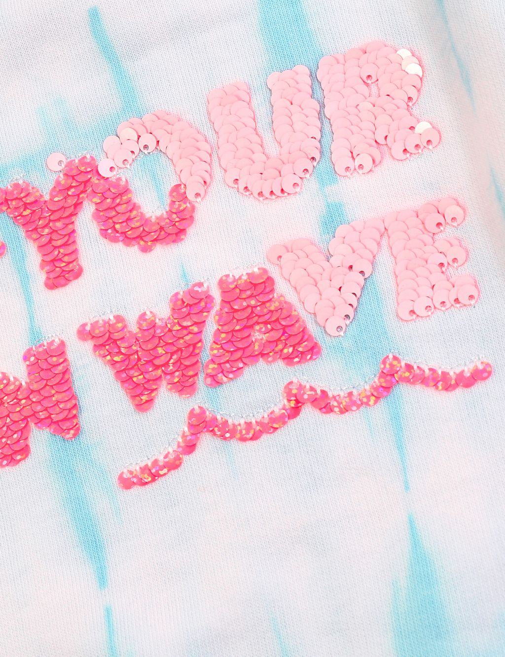 Cotton 'Go Your Own Wave' Sweatshirt (2-7 Yrs) | M&S
