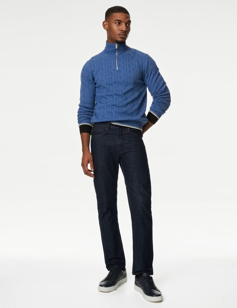M&s blue jumper discount