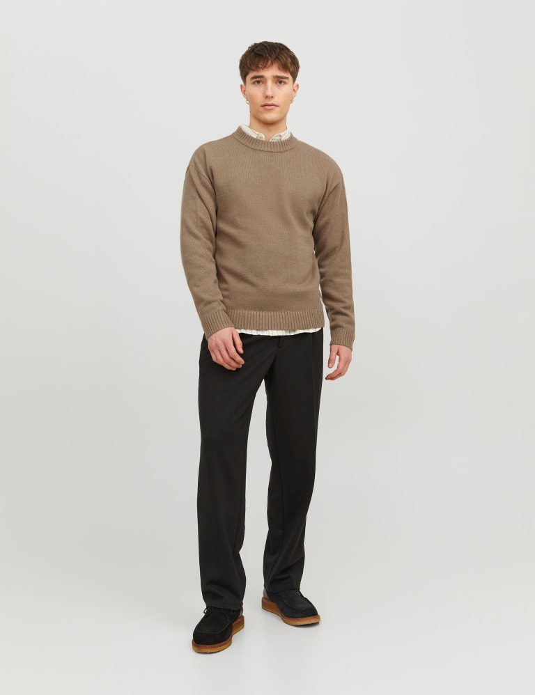 Marks and spencer men's jumpers cotton online