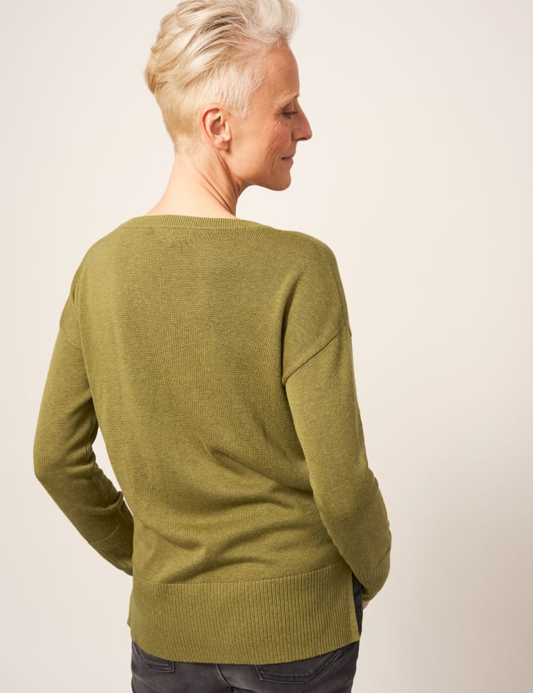 Marks and spencer cotton jumpers top
