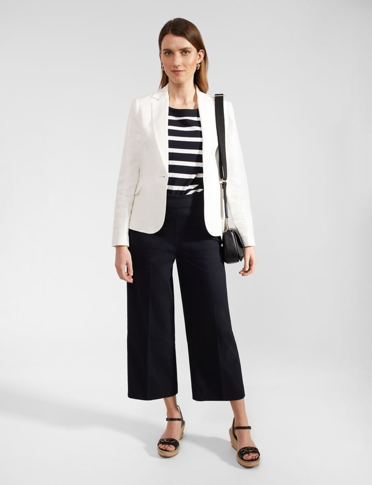 Cotton Blend Cropped Trousers 6 of 6