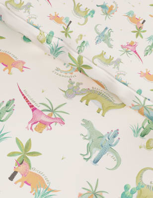 Cotton Blend Dinosaur Bedding Set | M&S