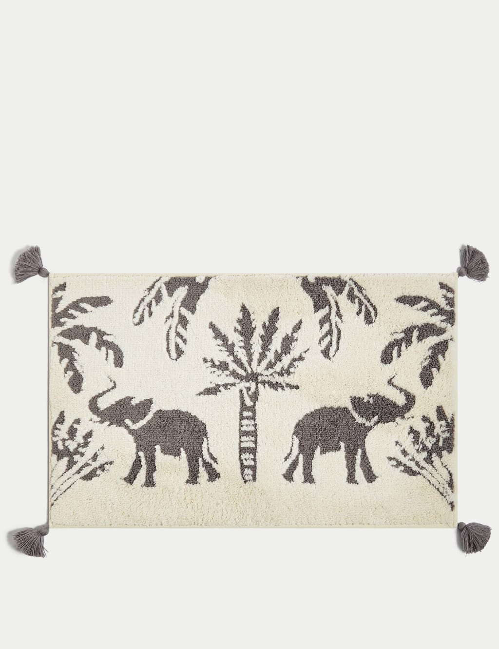 Cotton Blend Elephant Bath Mat M&S Collection M&S