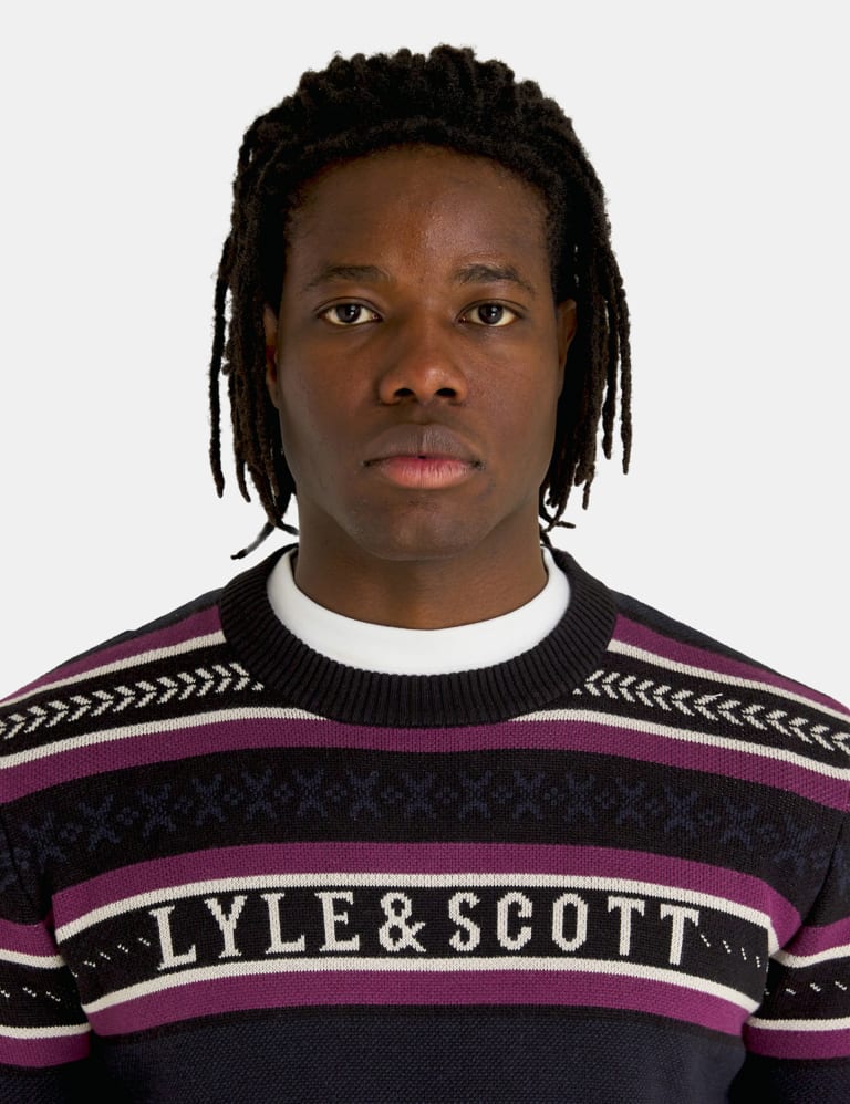 Lyle and scott christmas jumper online