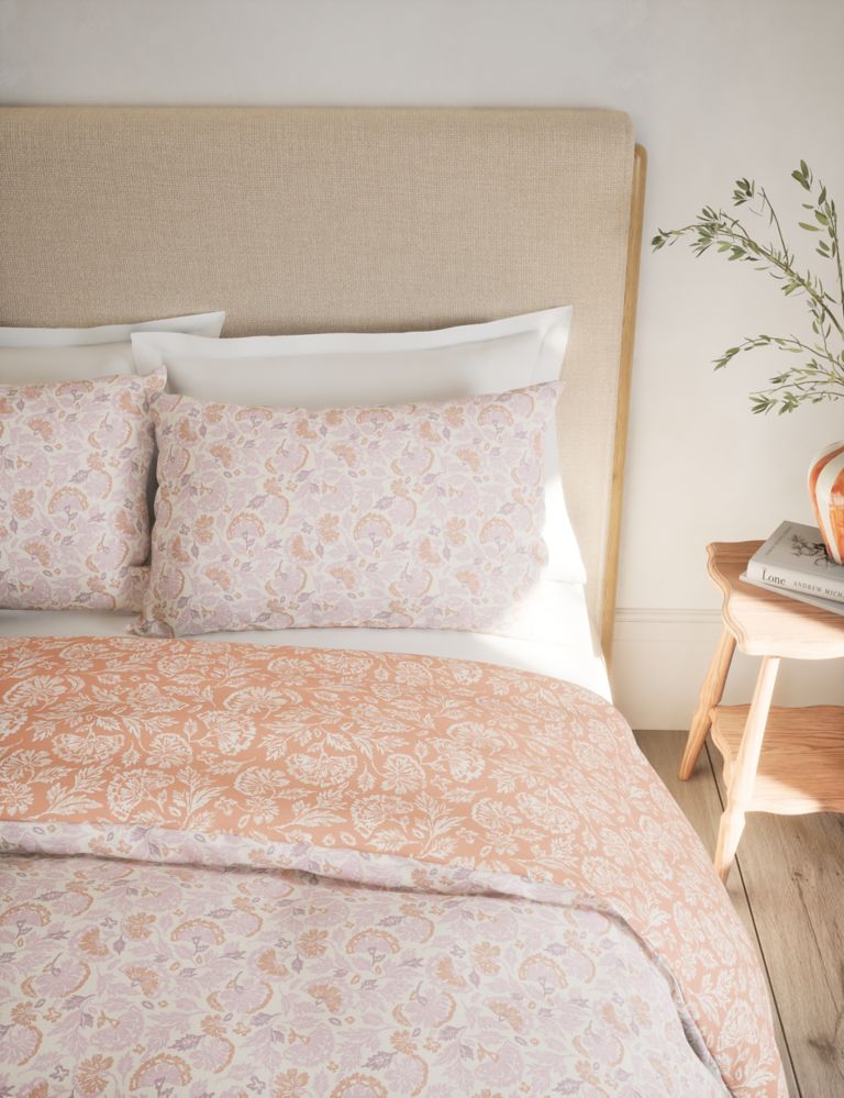 Pure Cotton Tufted Floral Bedding Set, M&S Collection