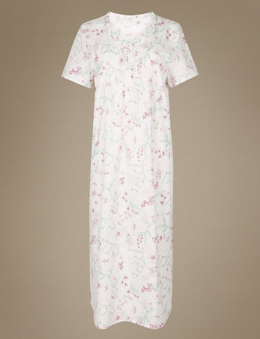 Cotton Blend Floral Print Nightdress 1 of 5