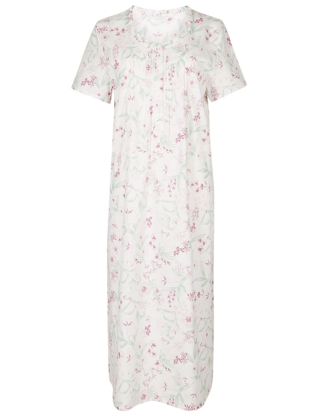 Cotton Blend Floral Print Nightdress 4 of 5