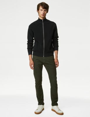 Funnel neck zip on sale up