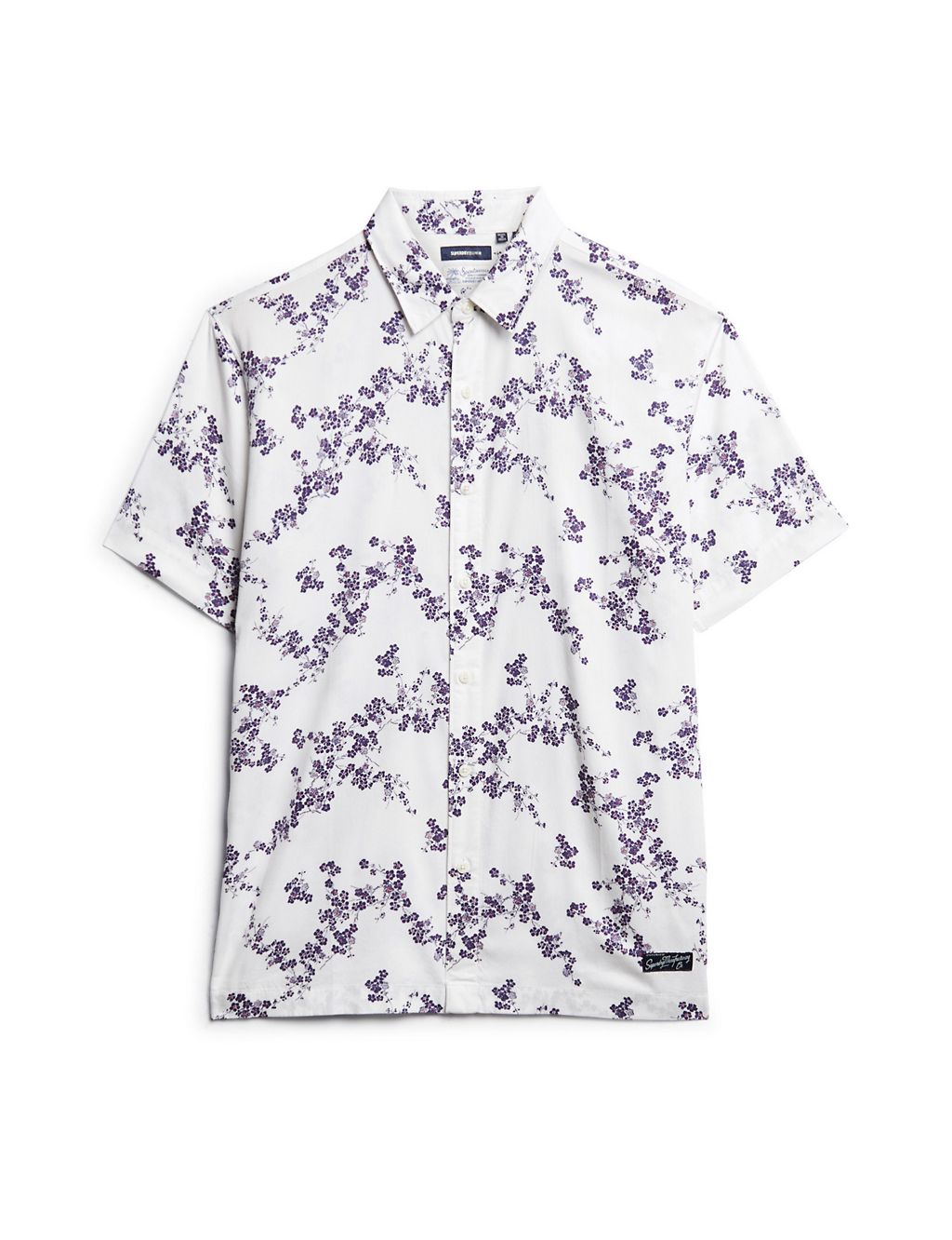 Cotton Blend Hawaiian Shirt 1 of 7