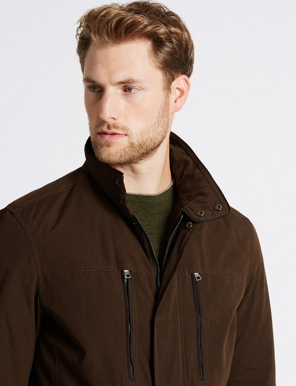 Cotton Blend Jacket with Stormwear™ 8 of 8