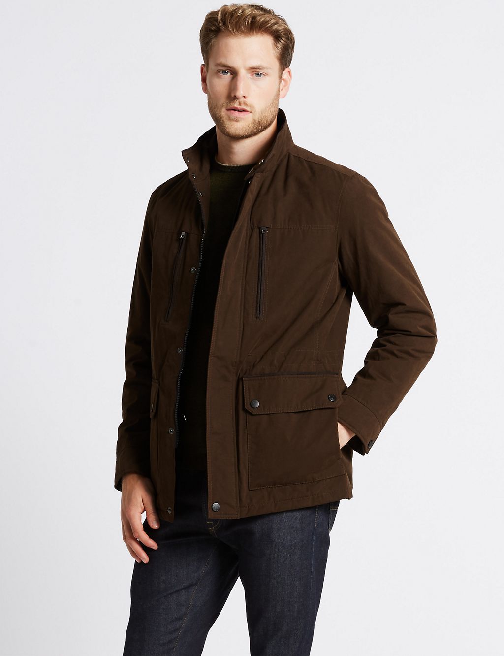 Cotton Blend Jacket with Stormwear™ 5 of 8