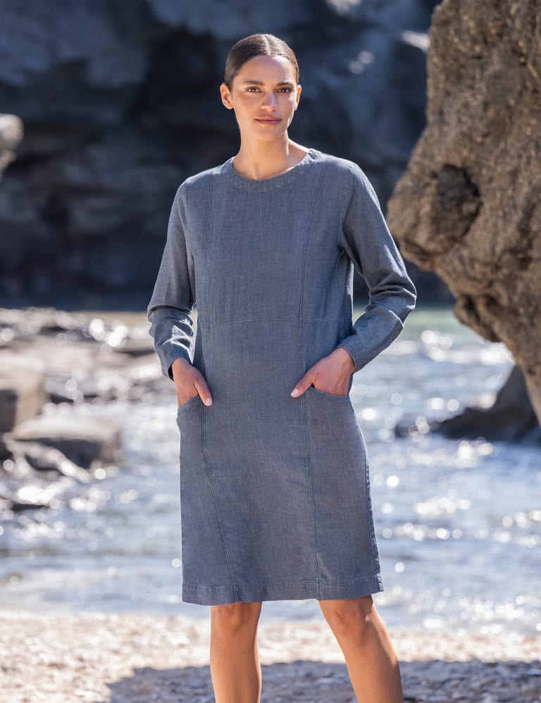 M&s shift dresses uk discount