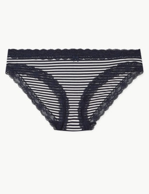 m&s black bikini