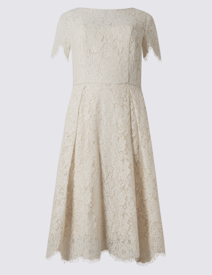 m&s lace dress