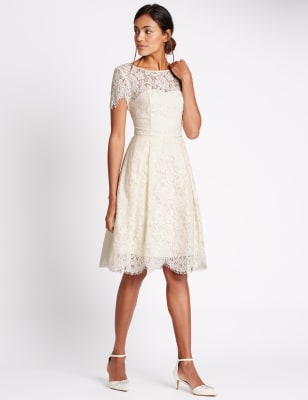 m&s lace dress