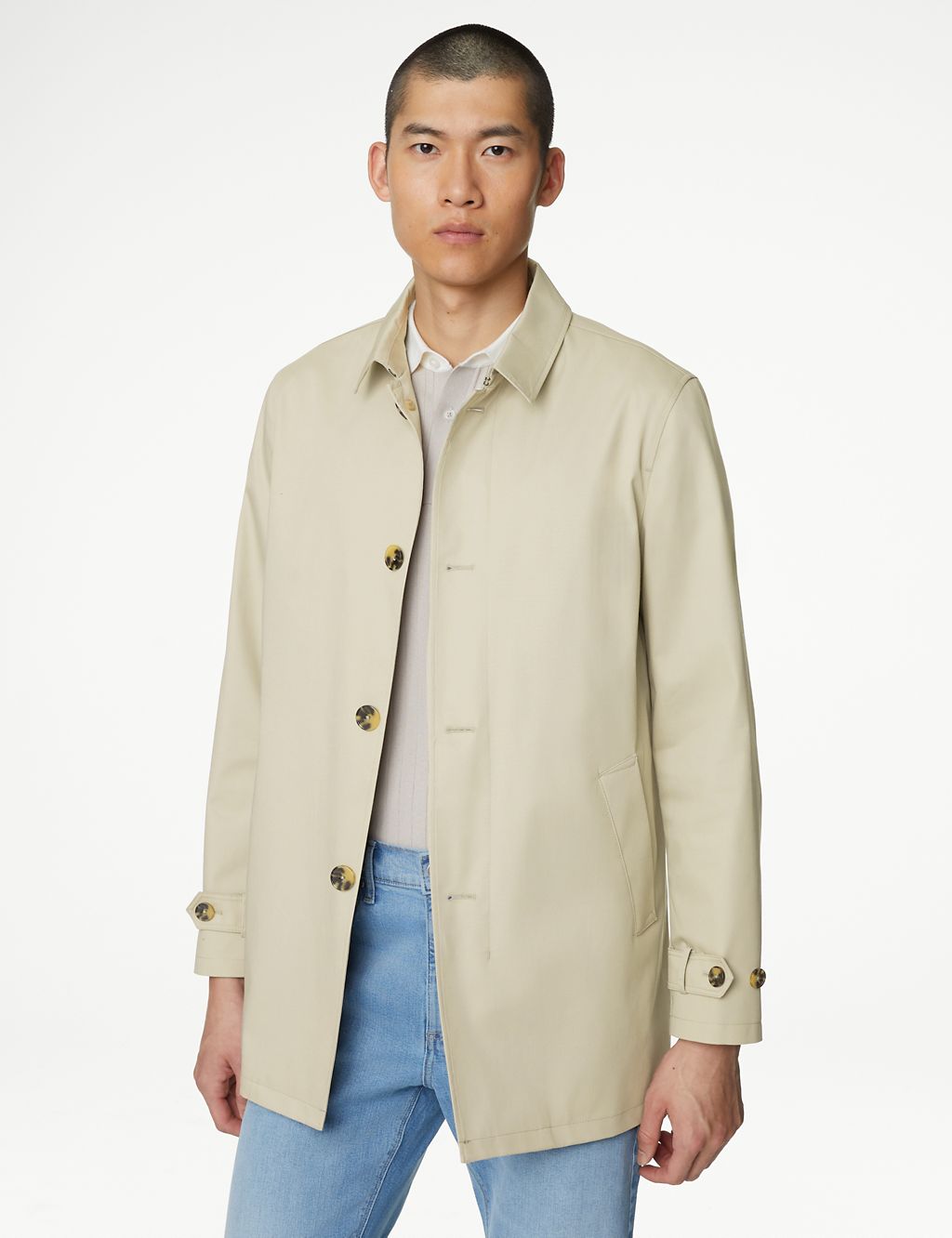 Cotton Blend Mac with Stormwear™ 2 of 8